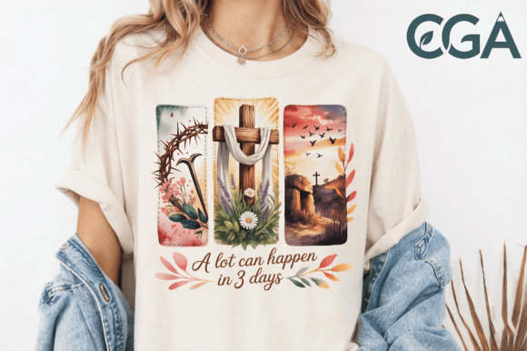 A Lot Can Happen in 3 Days PNG for T-Shirt Designs