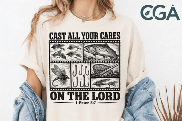 Cast All Your Cares on the Lord PNG Freebies