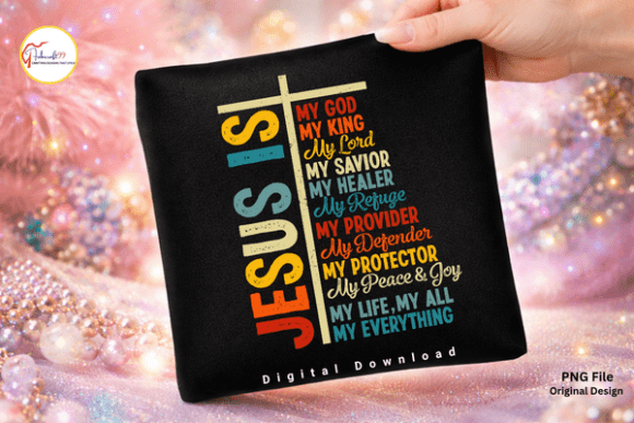 Faith Cross Religious Quote T-Shirt Design