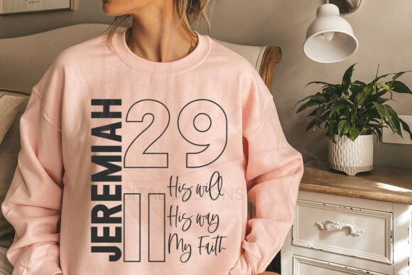 His Will His Way My Faith SVG for T-Shirt Designs