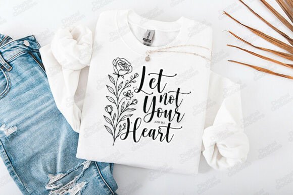 Let Not Your Heart John 14 Verse Design
