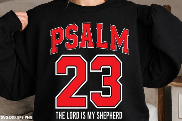 Psalm 23 SVG PNG for T-Shirt Designs & Local Branding
