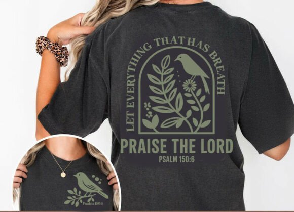 Vintage Faith Based SVG Psalm 1506 Chris for T-Shirt Designs